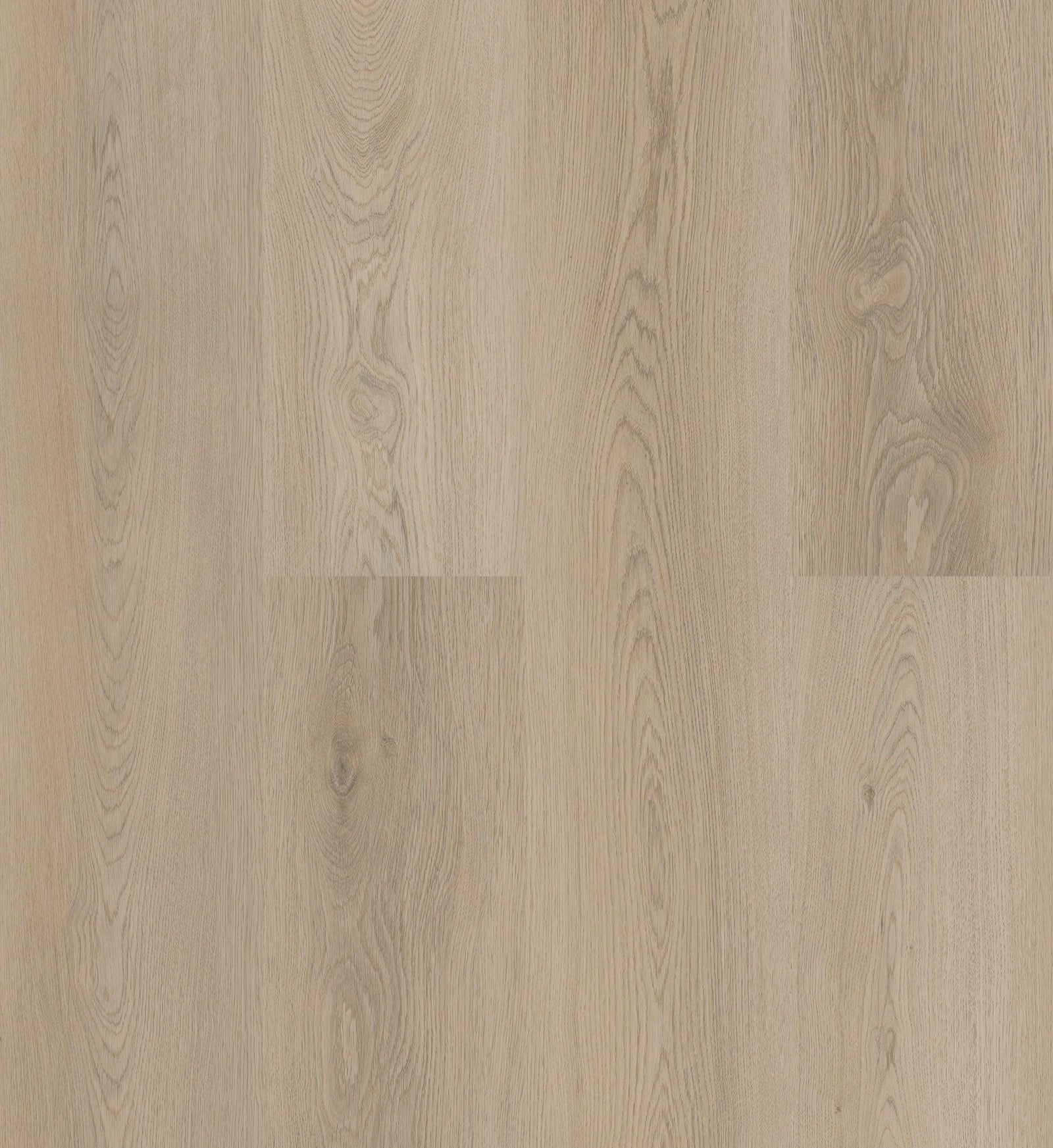 Close-up showing the texture and color of Solana Beach Purelux vinyl plank flooring with cork underlay.