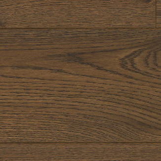 Fusion Sovereign Sable engineered oak hardwood flooring close-up showing wirebrushed texture, 2mm top layer, and wide plank detail. Available at Advanced Flooring Waterloo. 