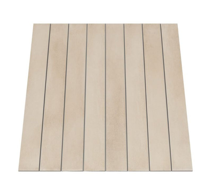 Ceratec porcelain tile sample in Straw color, ideal for floors & walls in matt finish. 