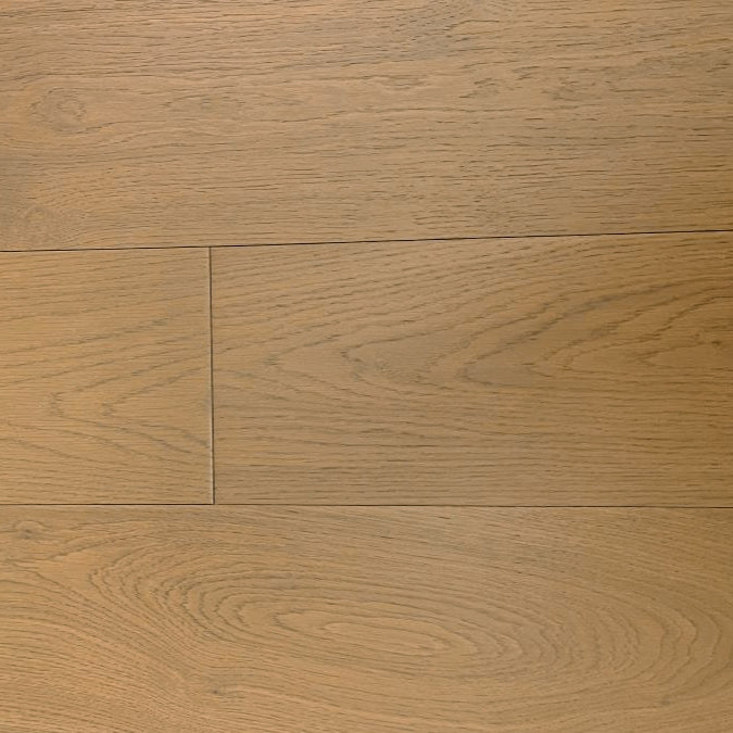 Close-up showing the texture and color of Suriname NAF engineered hardwood flooring.
