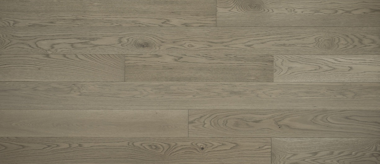 A close up of Toffee Crunch VIDAR premium American Oak engineered hardwood flooring.