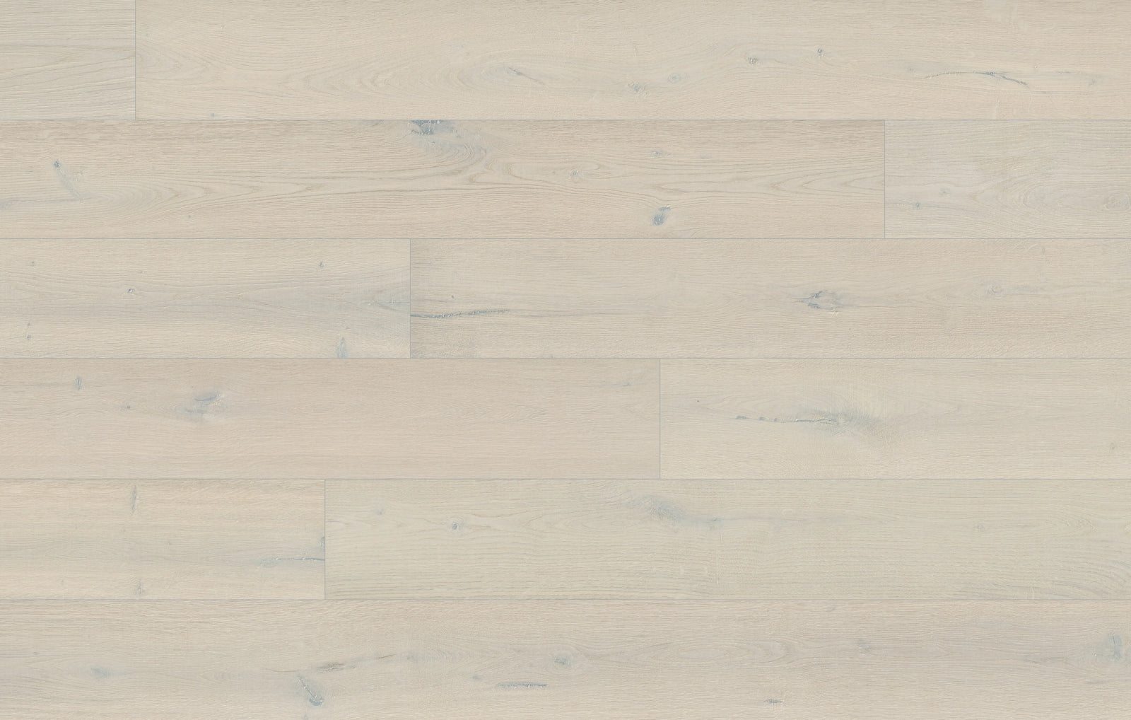 Close up of White Peak - Fuzion TruNorth white oak engineered hardwood flooring. Available at Advanced Flooring Waterloo.
