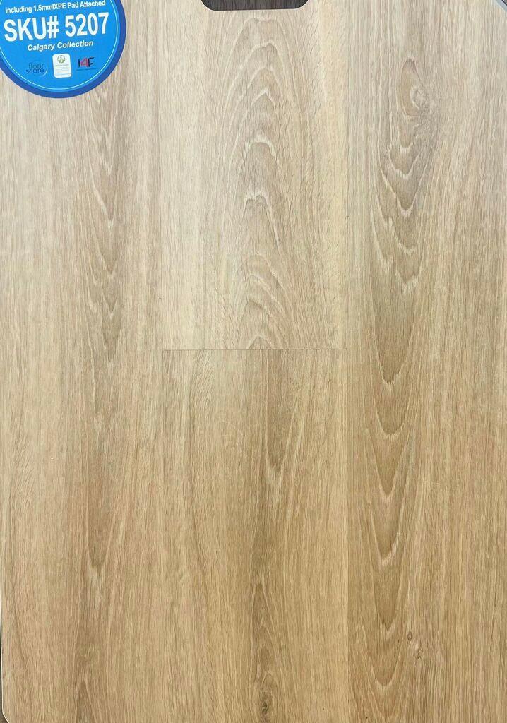 Close-up showing the texture and color of 5207 Riche 6.5mm vinyl flooring.