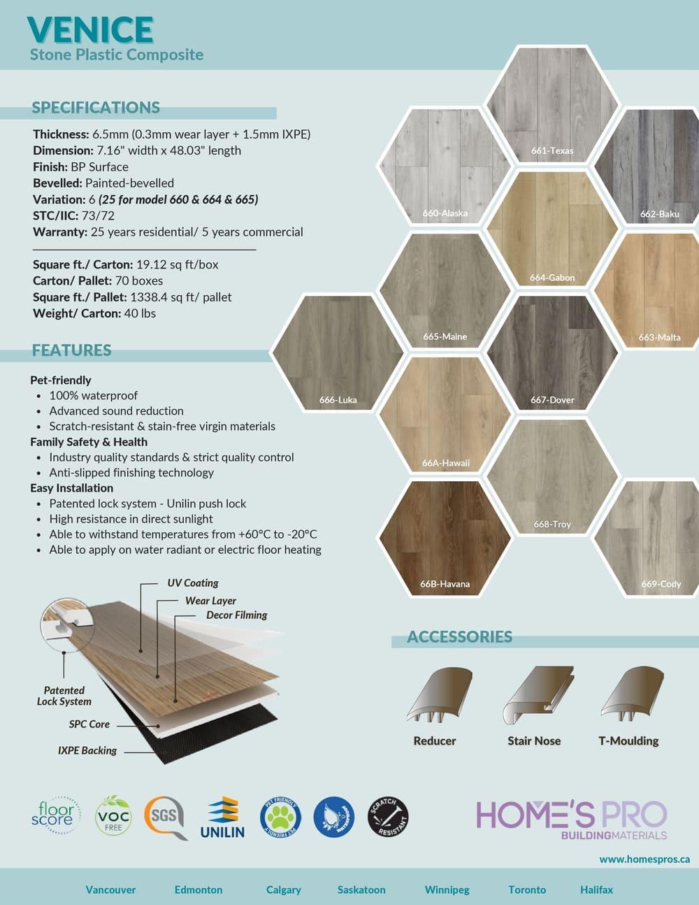 667 Dover - Home's Pro Vinyl 6.5mm Venice Series - advancedflooring