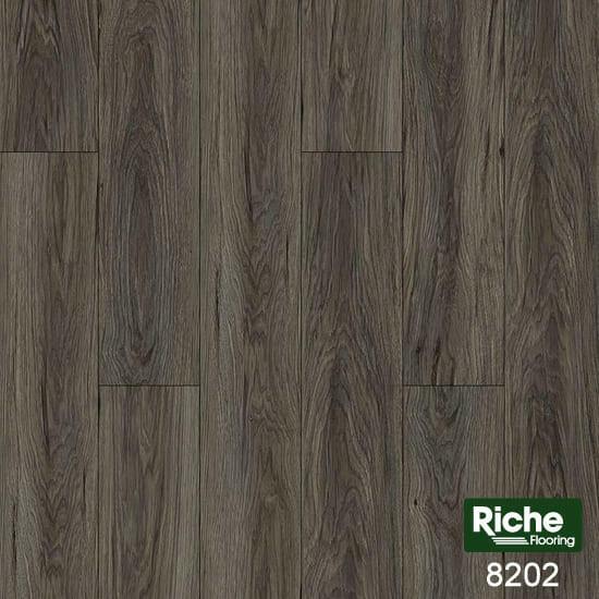 Close-up showing the texture and color of 8202 Riche 10mm vinyl flooring.