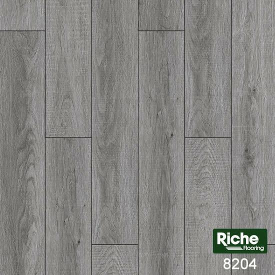 Close-up showing the texture and color of 8204 Riche 10mm vinyl flooring.