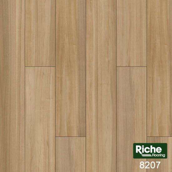 Close-up showing the texture and color of 8207 Riche 10mm vinyl flooring.