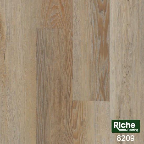 Close-up showing the texture and color of 8209 Riche 10mm vinyl flooring.