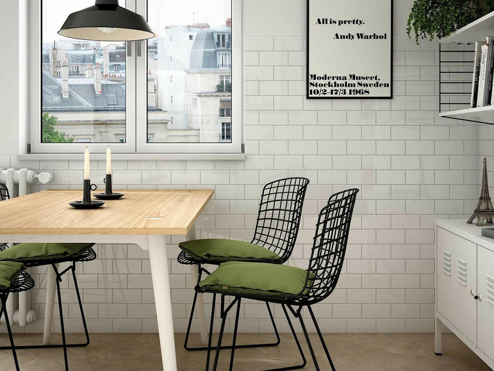 A Classic subway tile design from  Centura Tile - evolution collection