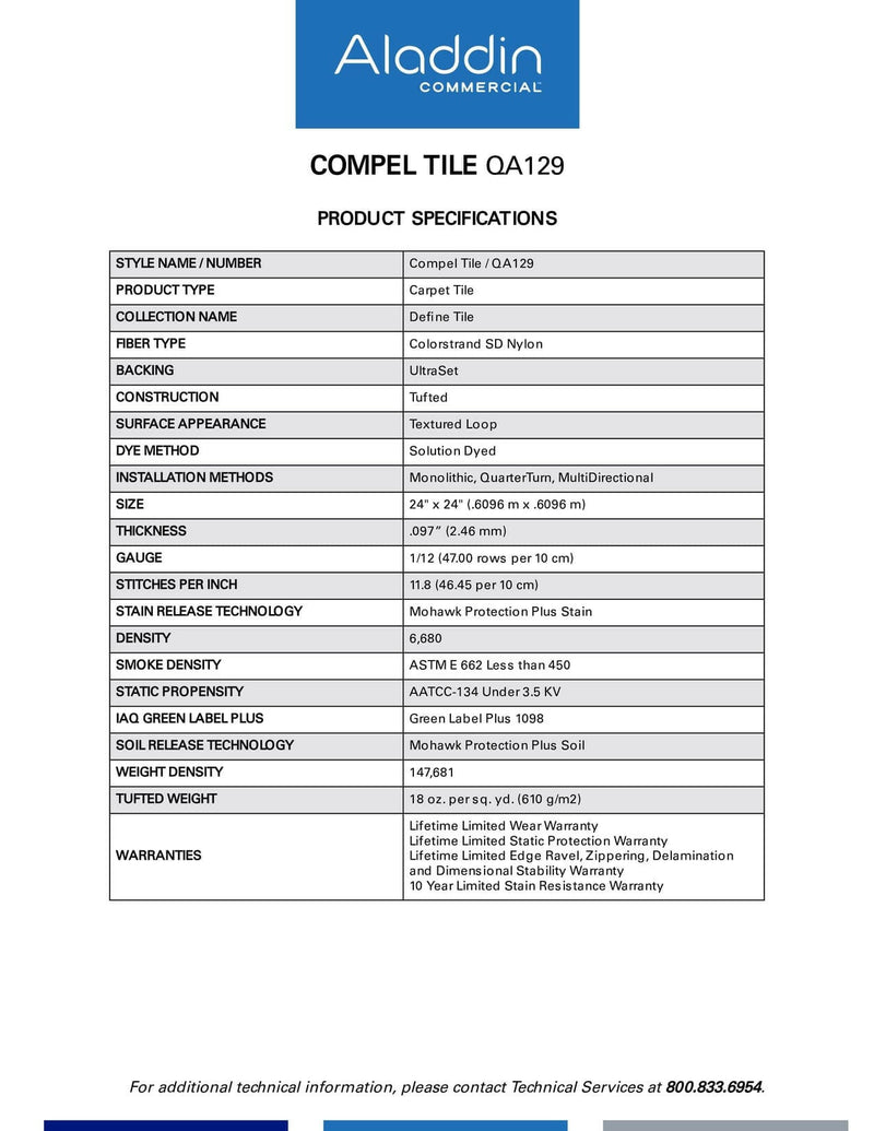 Aladdin Carpet Tile - Compel Tile - advancedflooring