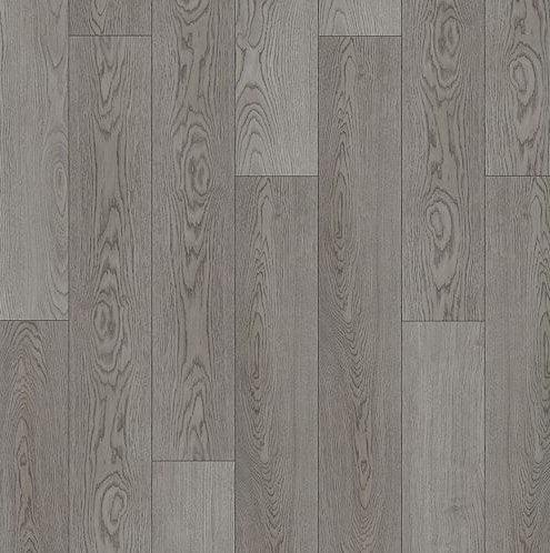 Close up of 6mm vinyl plank in the colour Bridges by Mohawk SolidTech sold by Advanced Flooring in Kitchener-Waterloo.