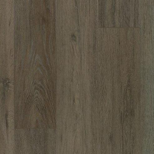 Close up of 6mm vinyl plank in the colour Burnt Sienna by Mohawk SolidTech sold by Advanced Flooring in Kitchener-Waterloo.