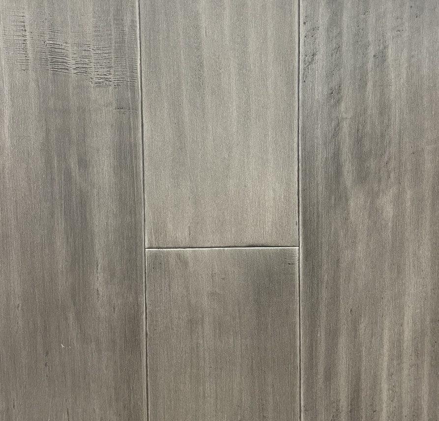 Close-up of CASTLE MP1315 - Green Touch 7-1/4" x 3/4" Maple engineered hardwood flooring sample. Available at Advanced Flooring Waterloo. 