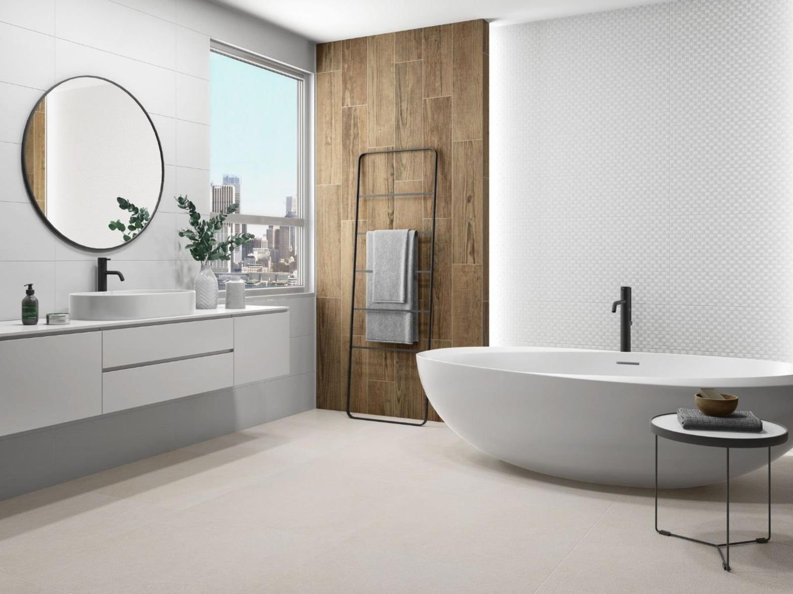 An elegant ceramic wall tiles from Centura Backsplash Tile 