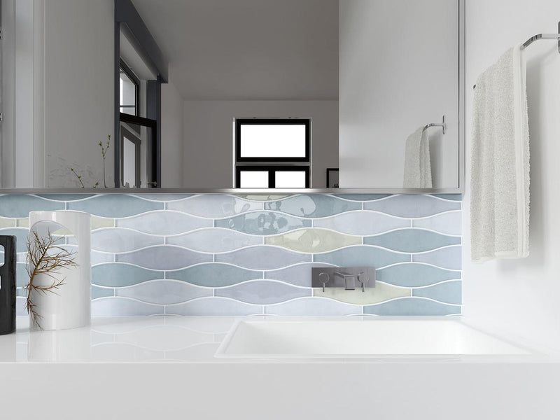 Centura Backsplash Tile - Wave Collection - advancedflooring