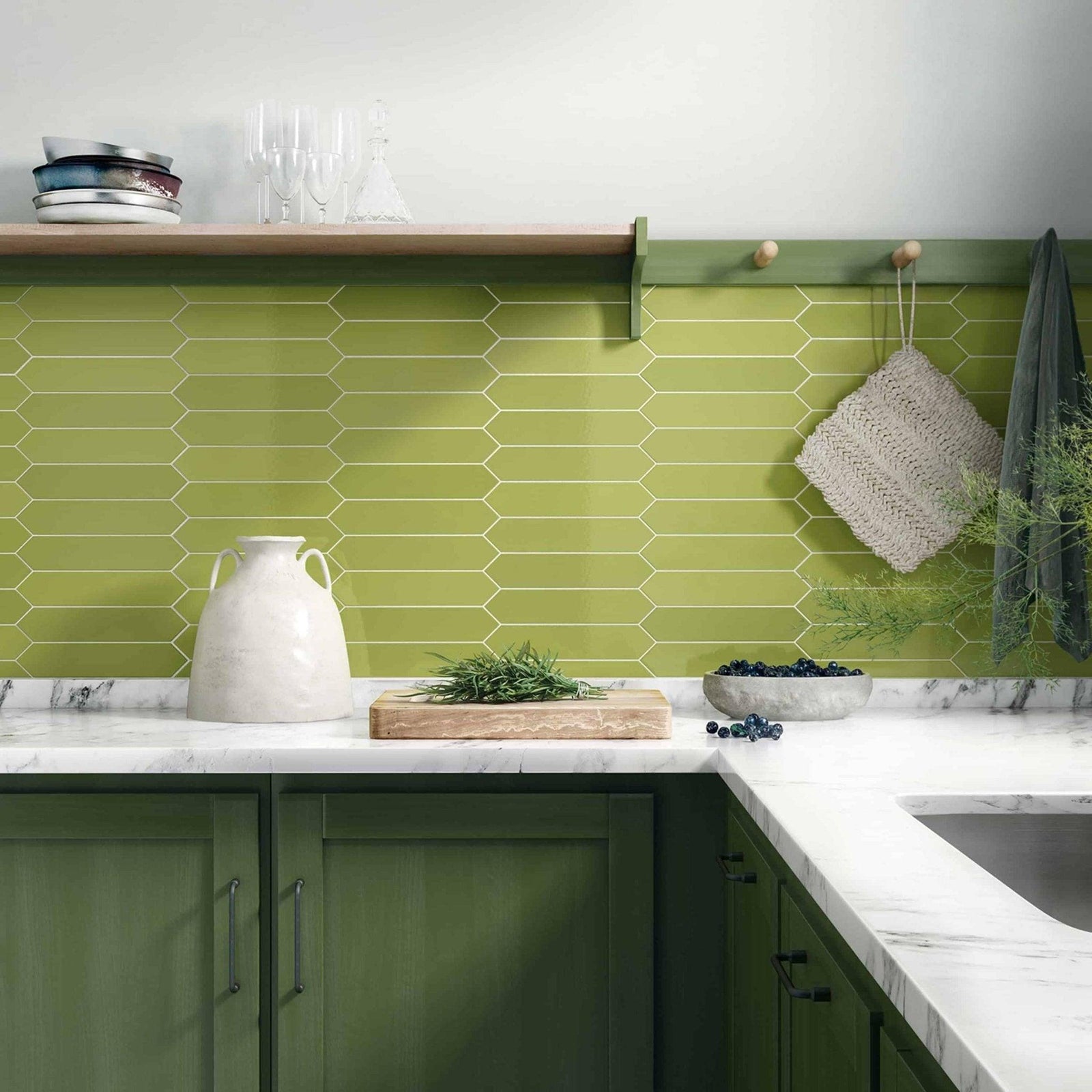 Ceratec Backsplash Tile - Arrow Collection - advancedflooring