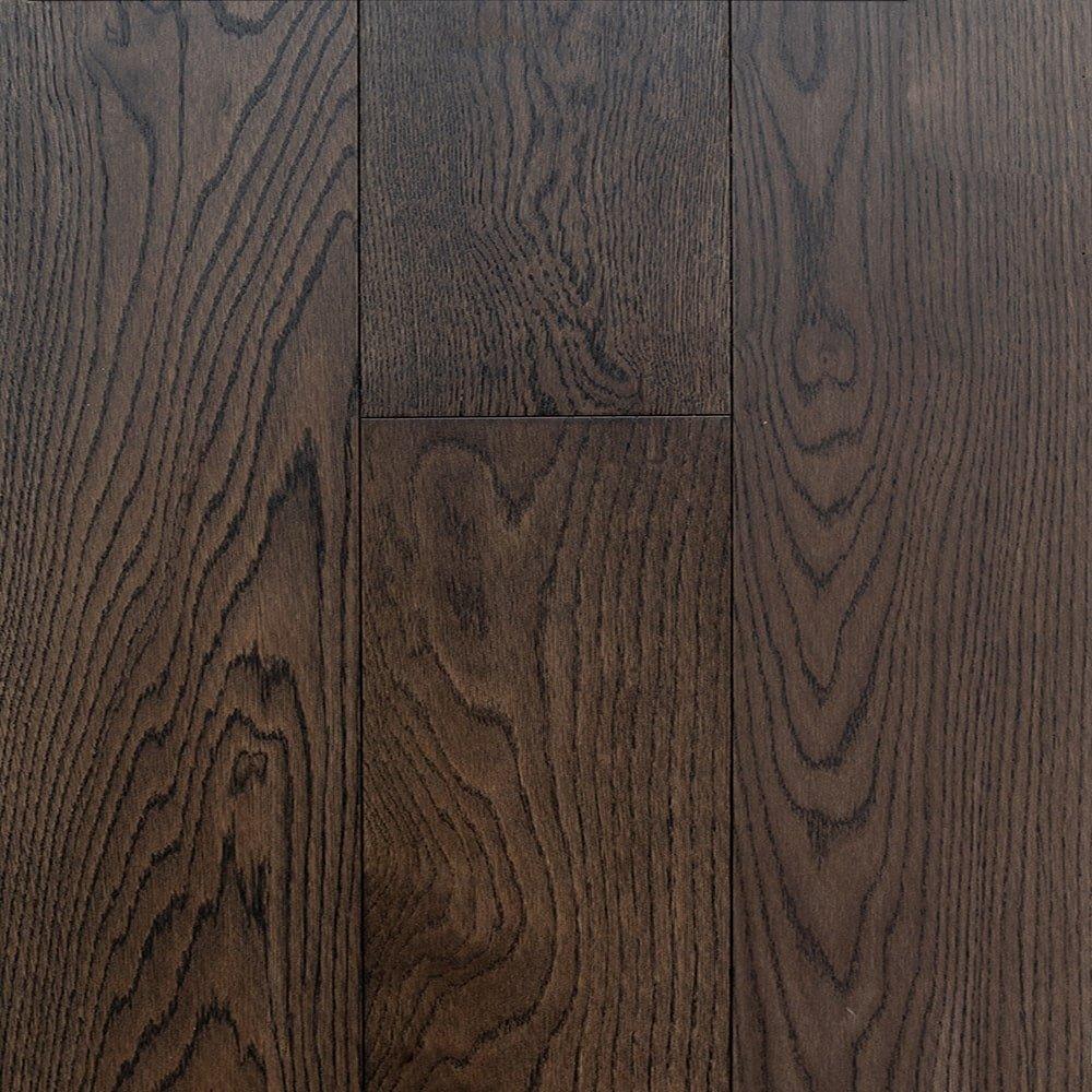 A close up of Charcoal VIDAR premium American Oak engineered hardwood flooring.