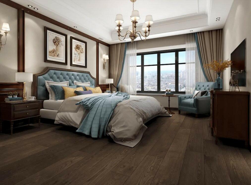 Charleston - ORIGINS Engineered Oak 7 1/2'' (Light Handscraped & Wire brushed ) - advancedflooring