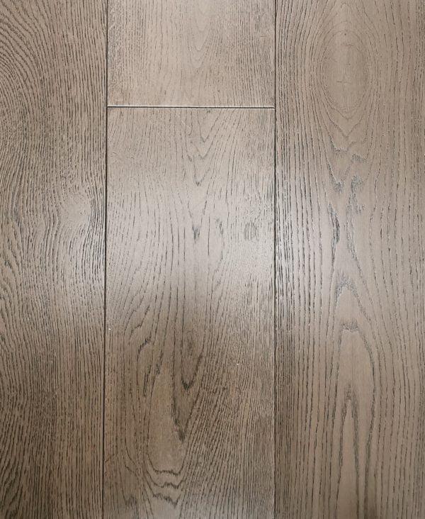 A close-up of Cobalt European Oak 7.5" Engineered Hardwood from Riche.