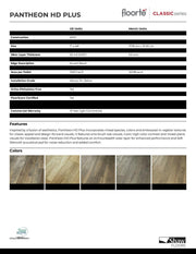 FORESTA 282 - Shaw Vinyl 8mm Pantheon HD PLUS - advancedflooring