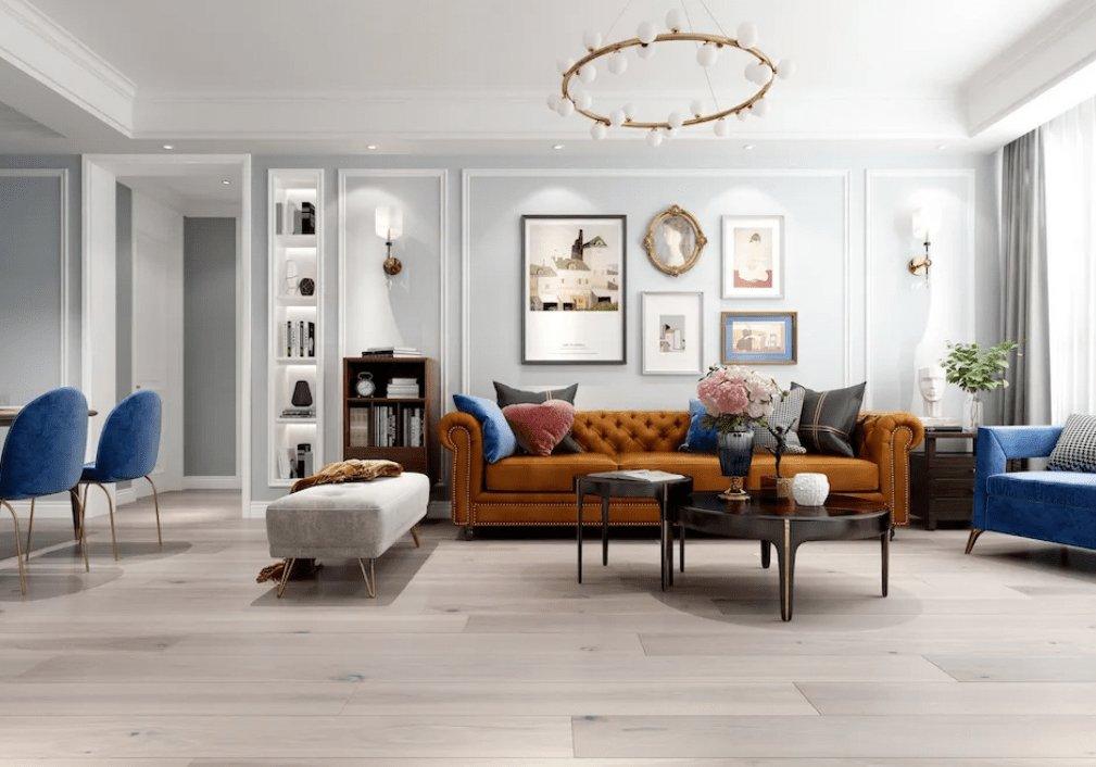 Hayward - ORIGINS Engineered Hickory 7 1/2'' (Wire brushed) - advancedflooring