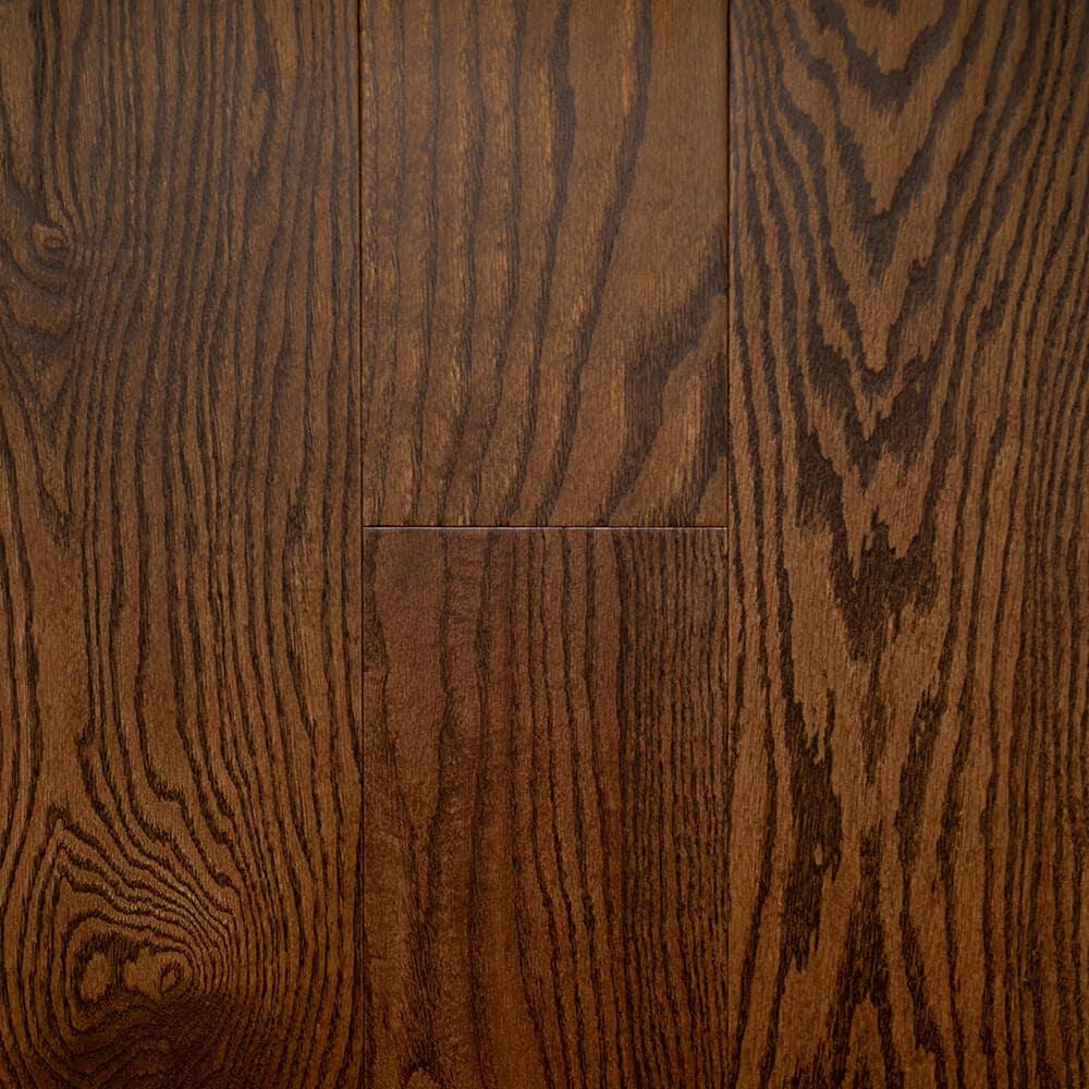 A close up of Hazelnut VIDAR premium American Oak engineered hardwood flooring.