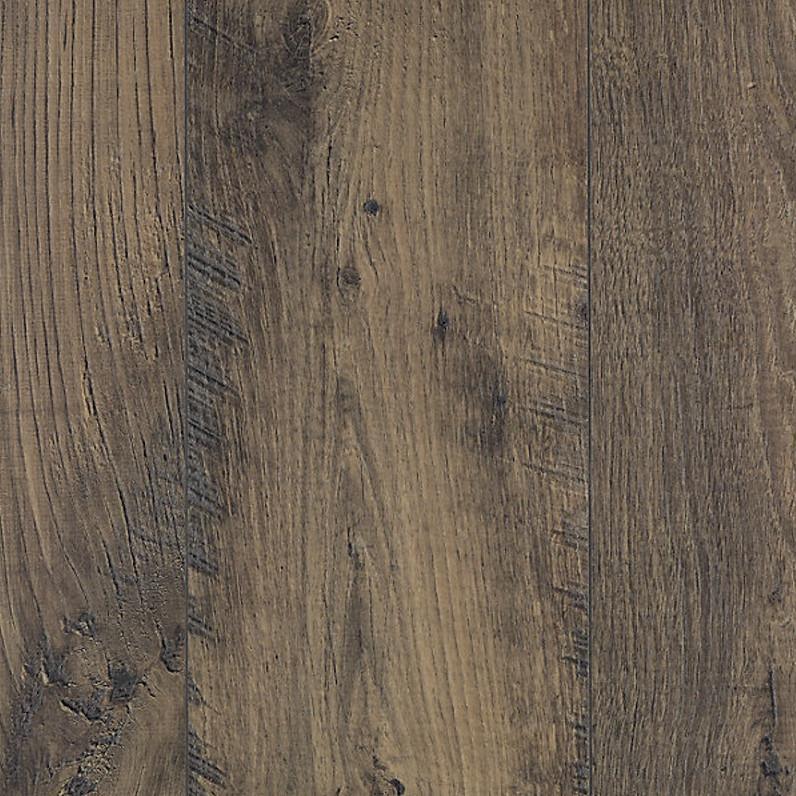 Close up of Knotted Chestnut by Mohawk RevWood Select RARE VINTAGE sold at Advanced Flooring in Waterloo.
