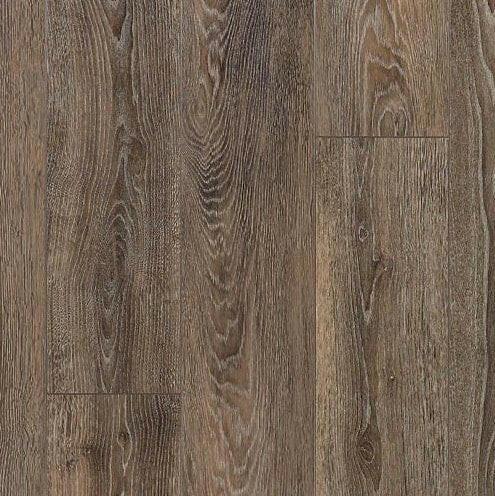 Close up of 6mm vinyl plank in the colour Loft by Mohawk SolidTech sold by Advanced Flooring in Kitchener-Waterloo.