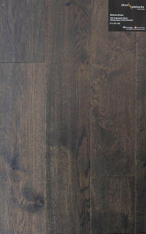 Midtown Brown - BRAND SURFACE Engineered CLICK - advancedflooring