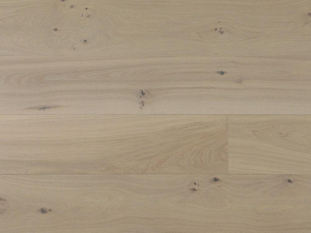 A close up of Naked Oak VIDAR premium American Oak engineered hardwood flooring.