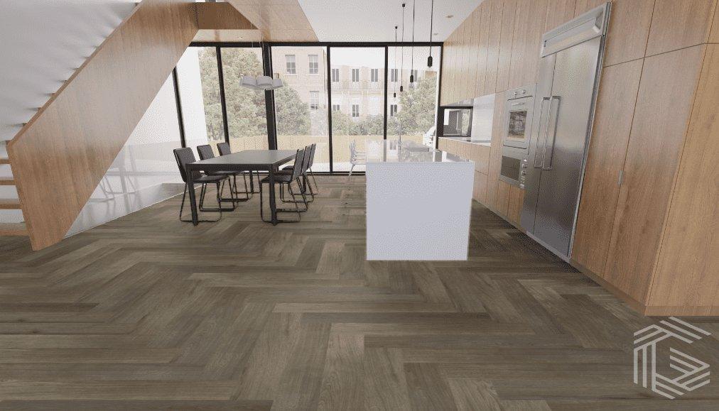 NORTH HEAD - Grandeur Vinyl 7mm Herringbone Collection - advancedflooring