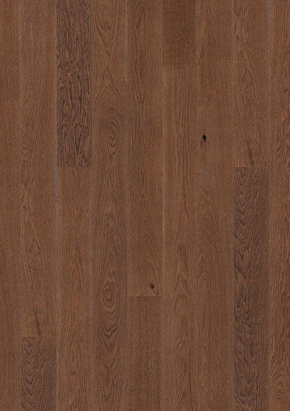 A close up of Oregon BOEN premium engineered hardwood flooring from Canadian Standard.