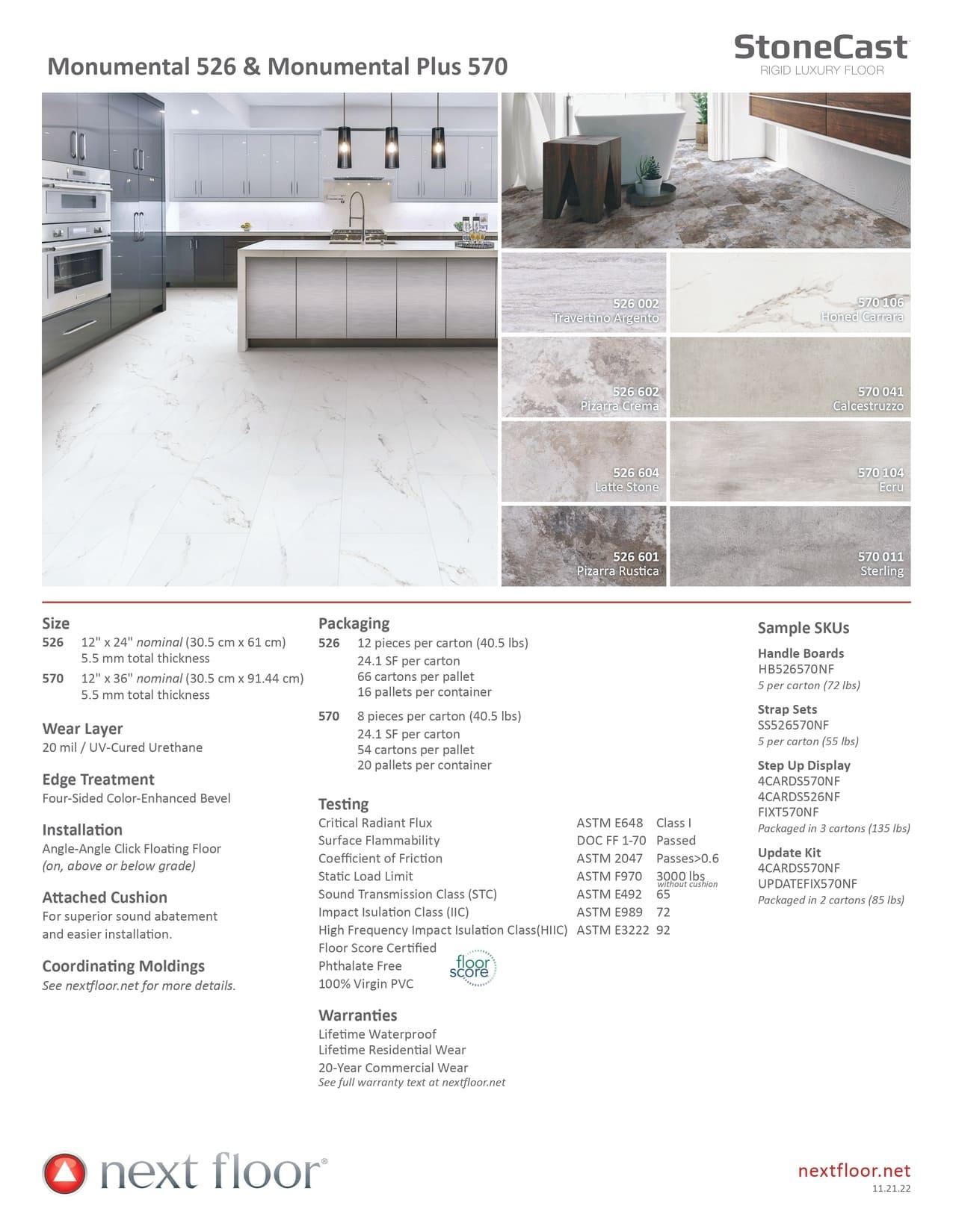 Pizarra rustica 526 601 - Nextfloor Vinyl Tiles 6mm StoneCast