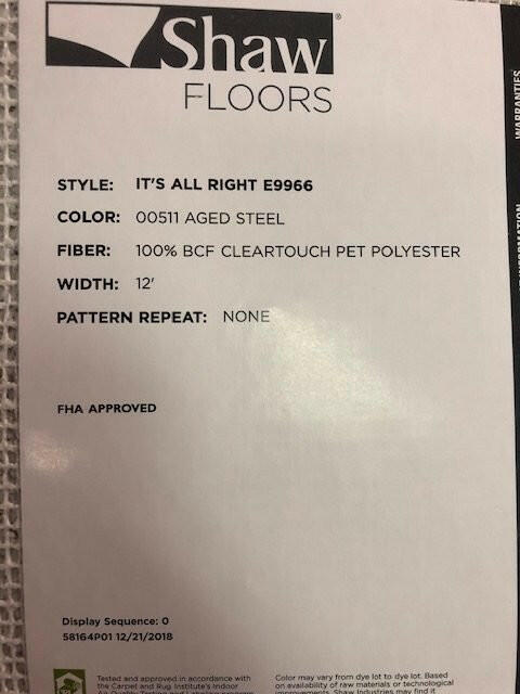 SHAW Carpet It&