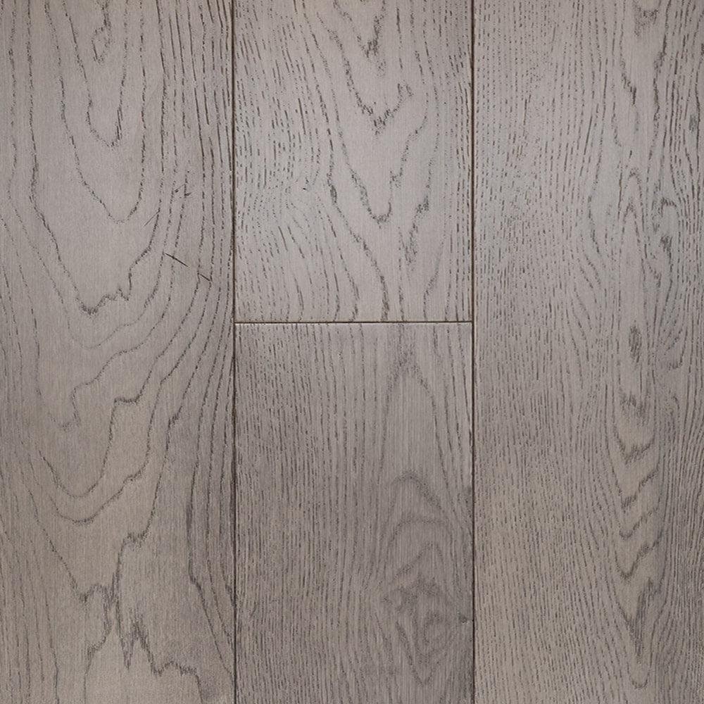 A close up of Smoke Grey VIDAR premium American Oak engineered hardwood flooring.