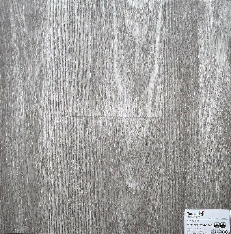 A close up of TFSPC202-F 6.5mm vinyl flooring from Toucan.
