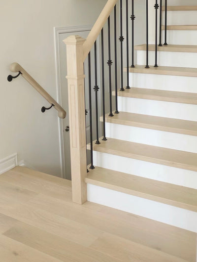 Vidar Design Hardwood Stairs (Both Side Closed) - advancedflooring