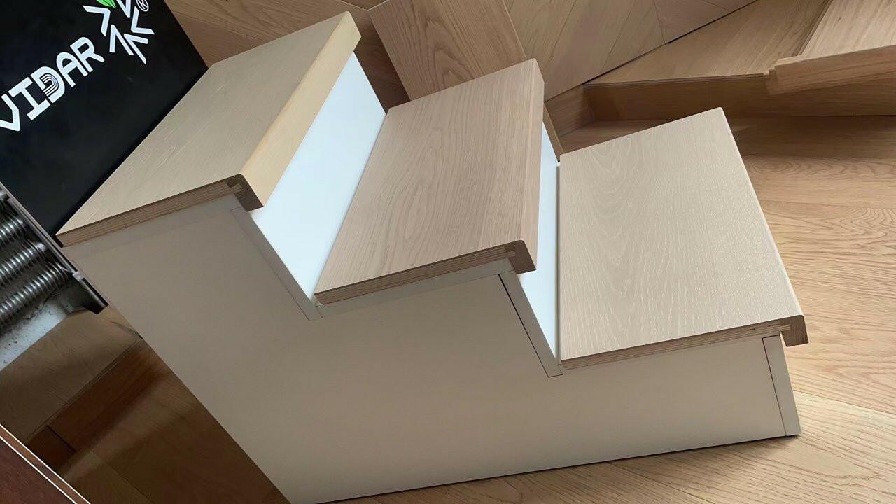 Vidar Design Hardwood Stairs (Both Side Closed) - advancedflooring