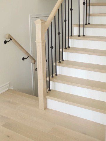 Vidar Design Hardwood Stairs (Both Side Open Return) - advancedflooring