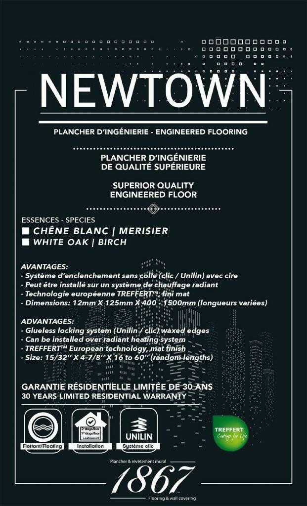 Lyon Oak - 1867 Engineered Hardwood Newtown Collection - advancedflooring